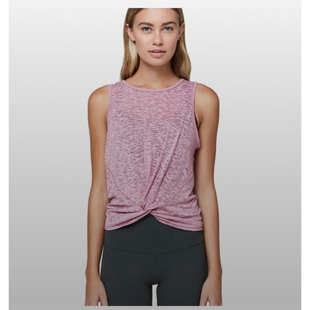Lululemon Pink Running top size 4 S